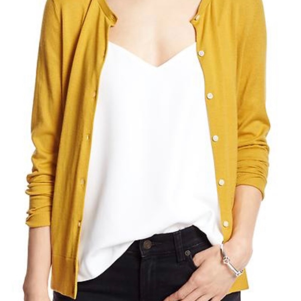 Mustard Yellow Cardigan